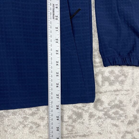 Adidas Pullover Blue Wind Dry Pullover Over 1/4 Zip Lone Sleeve Men’s Size 2XL - Picture 7 of 8
